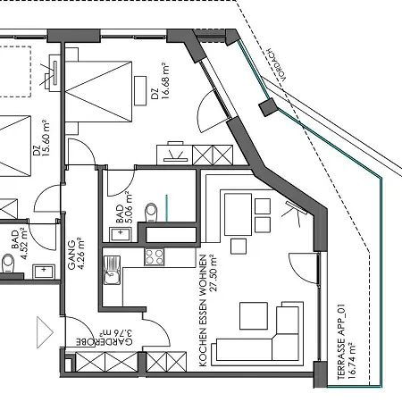 Appartement Piccard Nº 5 *