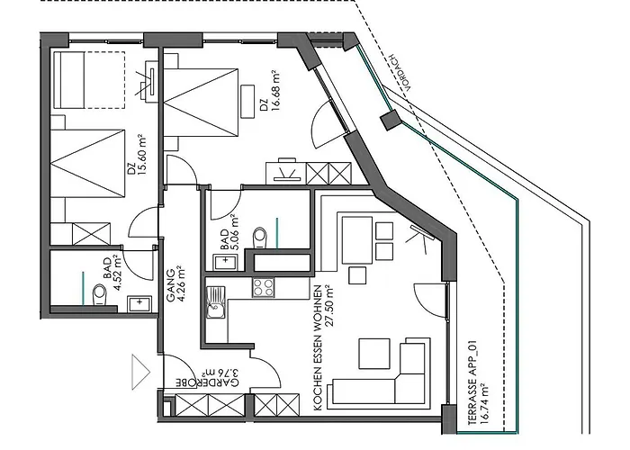 Apartamento Piccard Nº 5 *